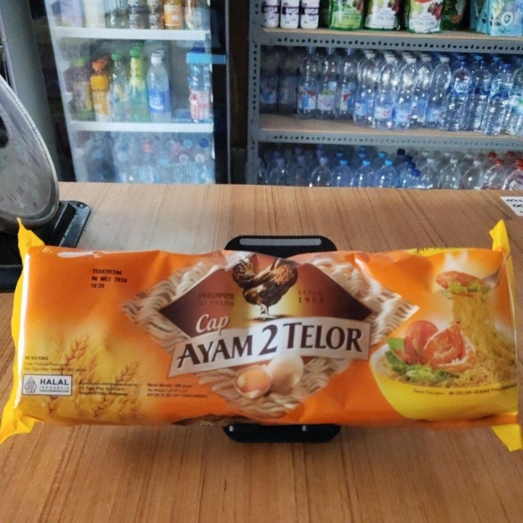 

Mie telor cap ayam 2telor