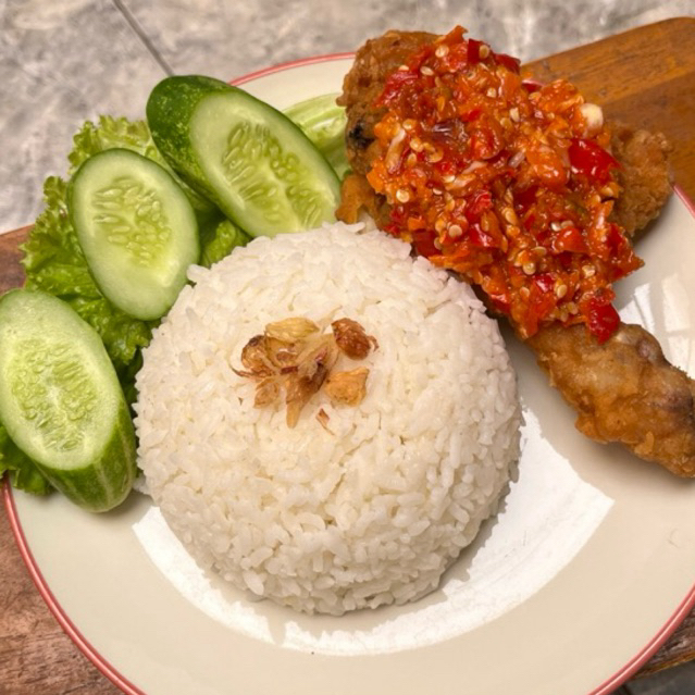 

Ayam Geprek Sambal Korek