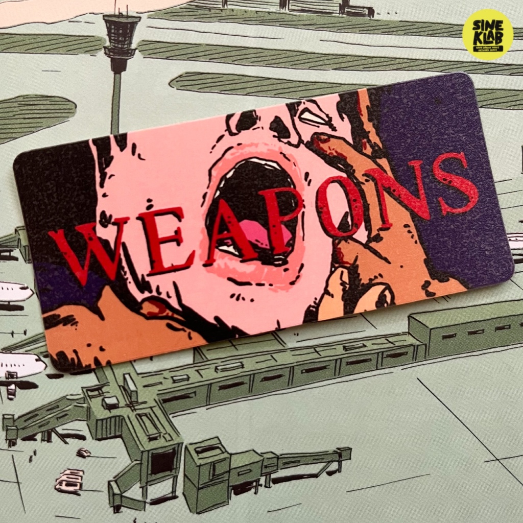 

sineklab - Sticker WEAPONS - Edisi Sticker Film / Movie / Cinema / Series / Sticker Laptop