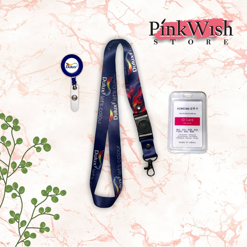 

Lanyard DULUX / Tali idcard DULUX [Ready stock] Termurah