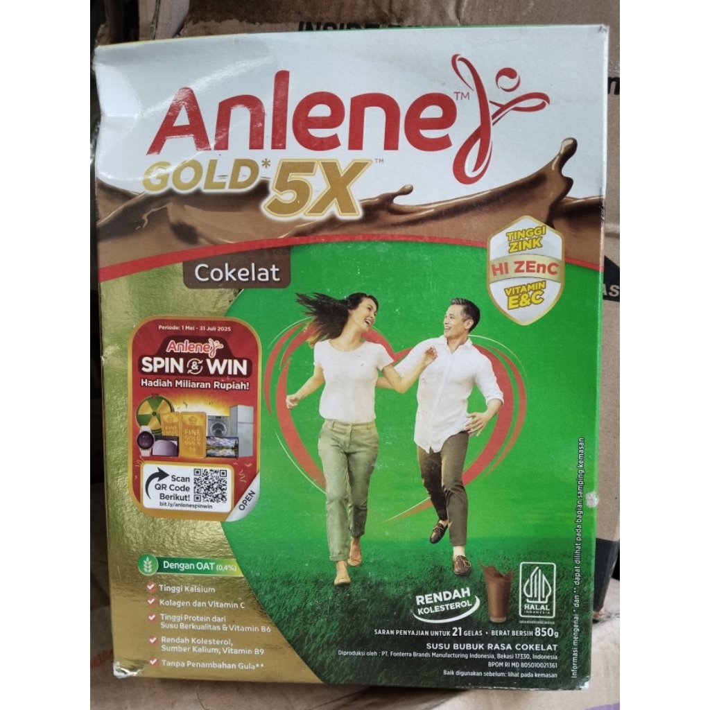 

Anlene Gold 5x Cokelat 850g (RIJEK BOX)