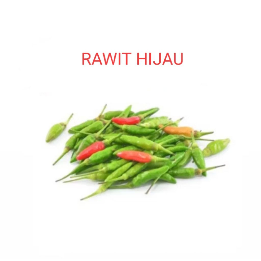 

CABAI RAWIT HIJAU, RAWIT LALAP PER PACK SERBA 5000