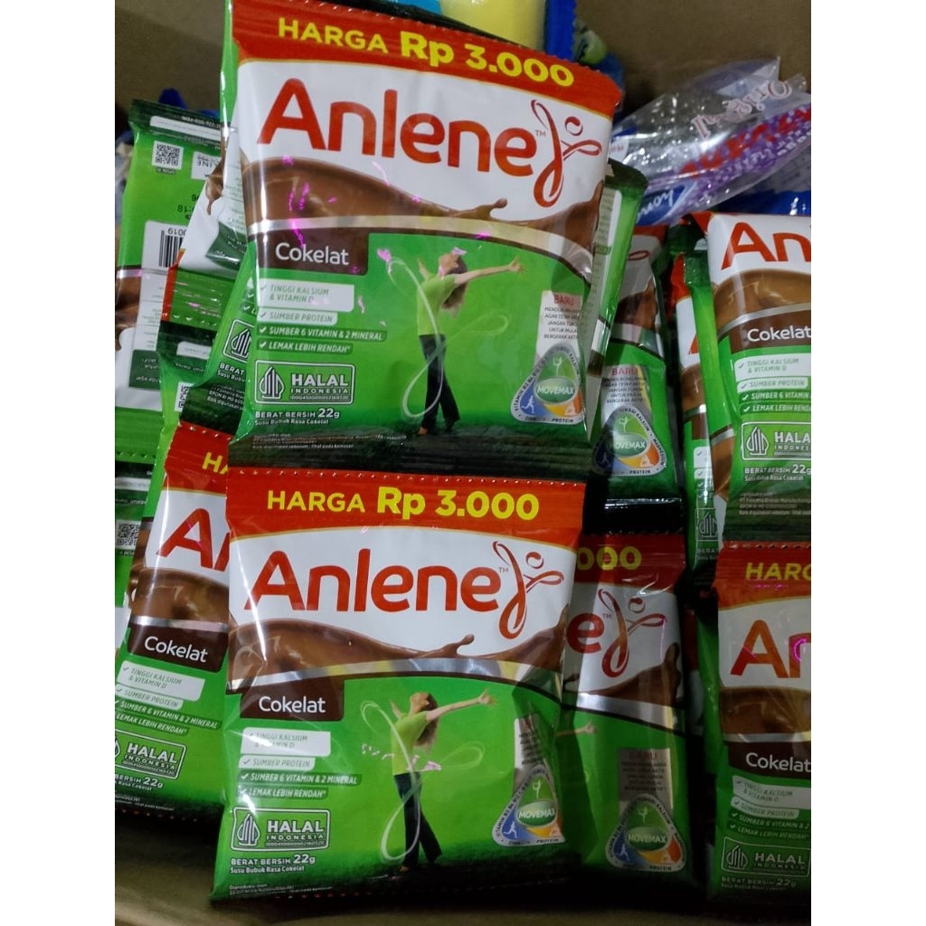 

SUSU ANLENE KEMASAN SACHET DAPAT 1RENTENG