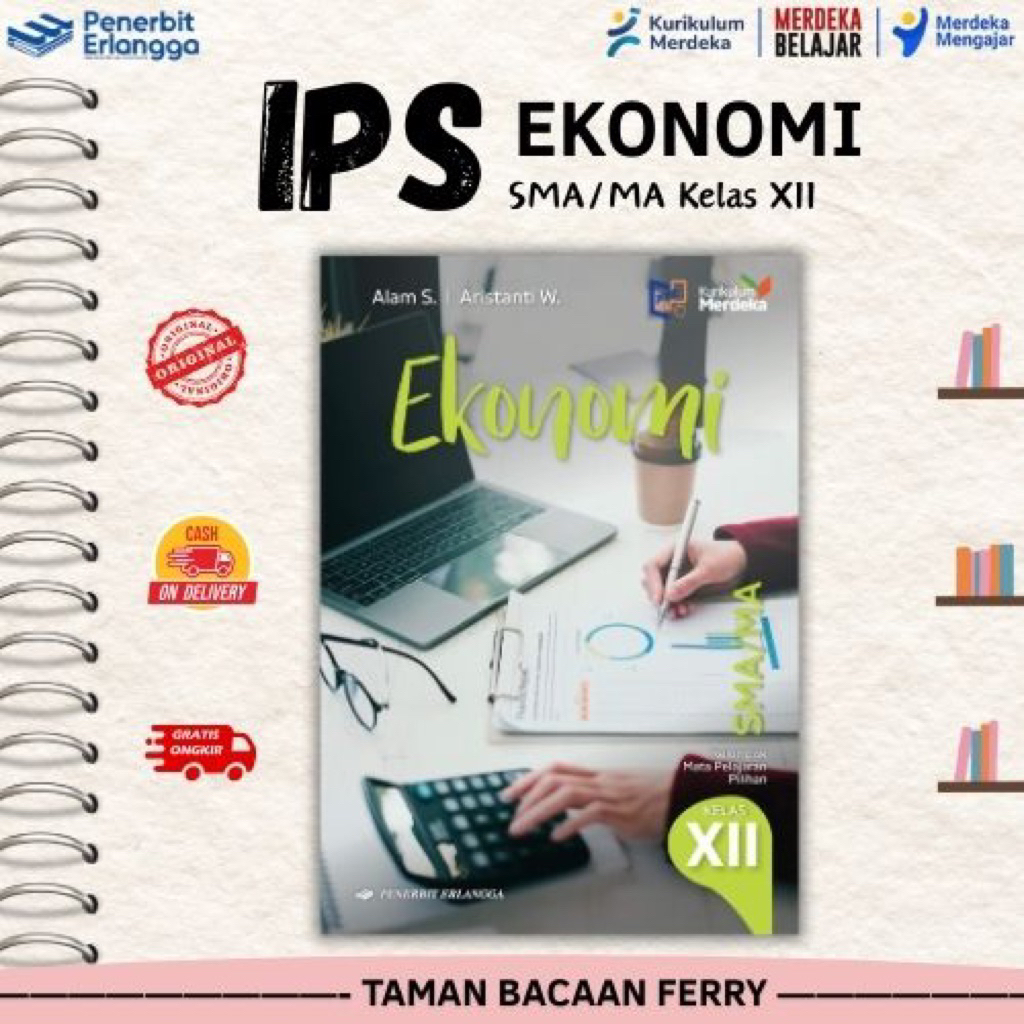 Buku EKONOMI SMA/MA Kelas 12 - Penerbit Erlangga