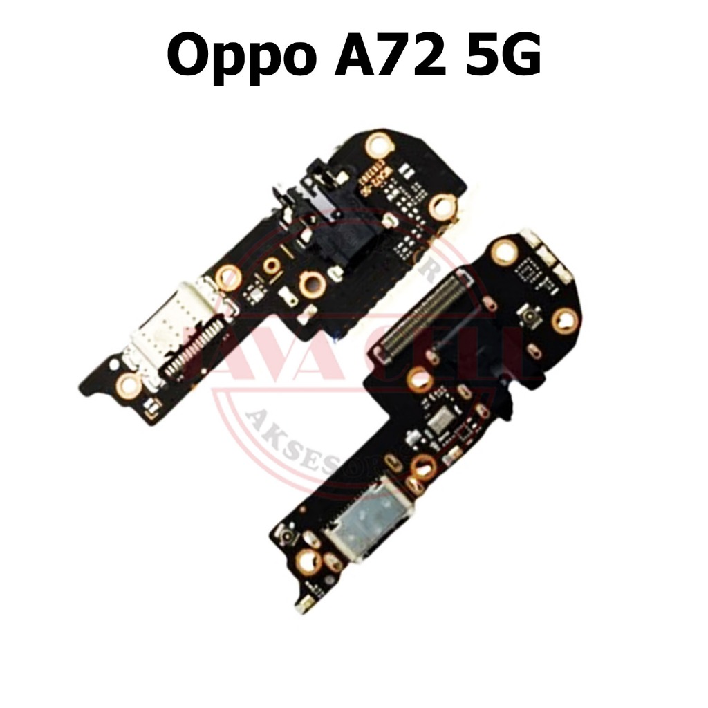 Flexible Konektor Charger + Mic Con HF Oppo A53 2020 5G / A72 5G Original