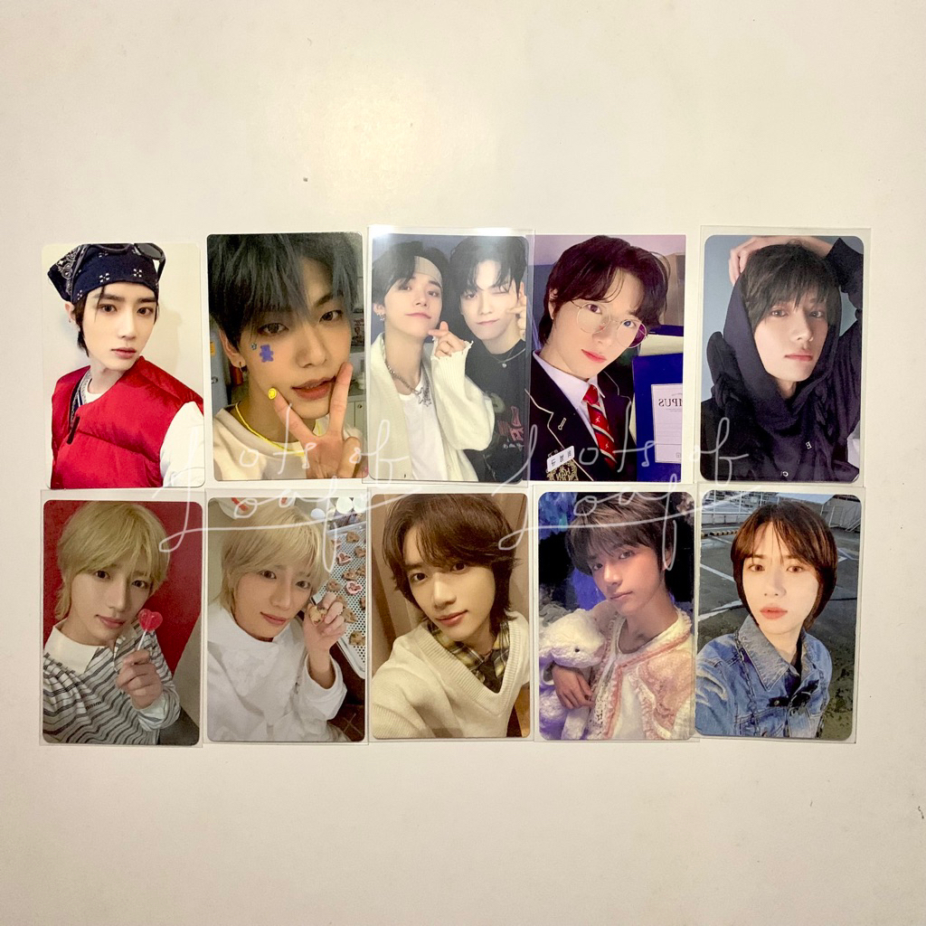 [TAKEALL] Photocard Official TXT Soobin R Soobjun CW Beomgyu Moazone Hoodie Memories