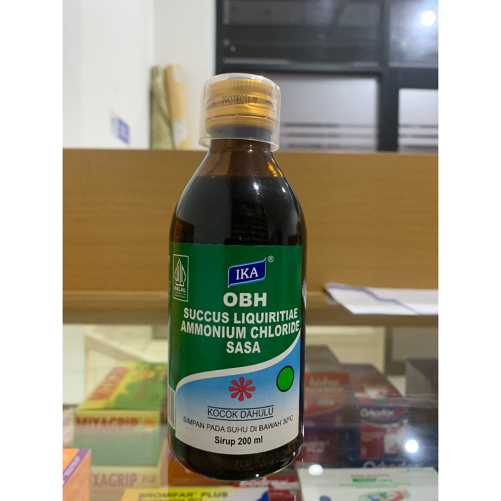 IKA OBH Sirup 200 ml Botol/OBAT BATUK HITAM