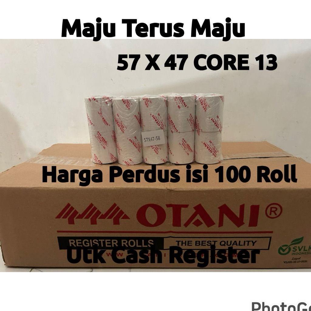 

Otani Kertas Thermal Struk 57x47,Harga Perdus