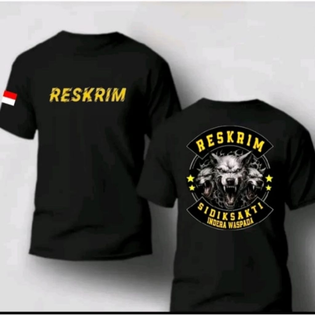 Kaos Reskrim Kuning || Sidik Sakti Indera Waspada