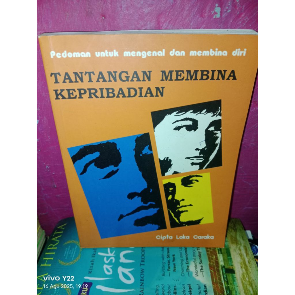 TANTANGAN MEMBINA KEPRIBADIAN BUKU BEKAS (ORIGINAL)
