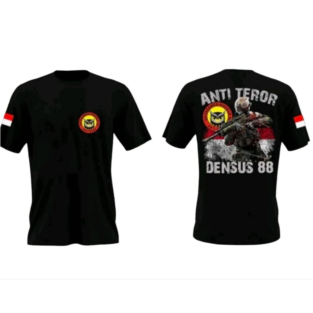 Kaos Anti Teror Densus 88 | Free Nama