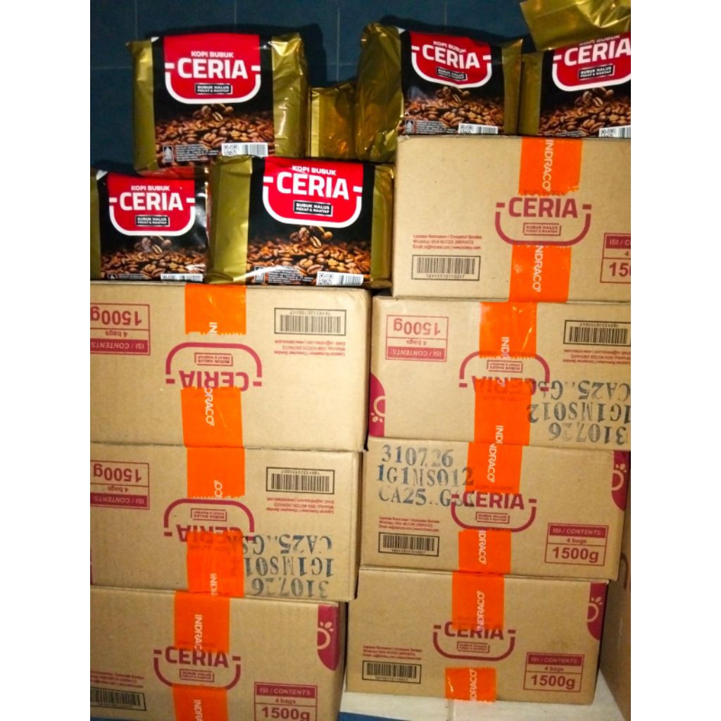 

KOPI BUBUK CERIA 1 DUS ( 1 KARTON / 4 BAG )