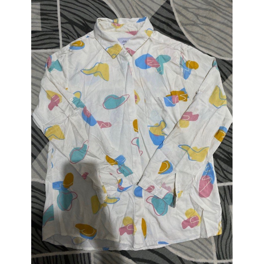 [ PRELOVED ] KEMEJA MOTIF