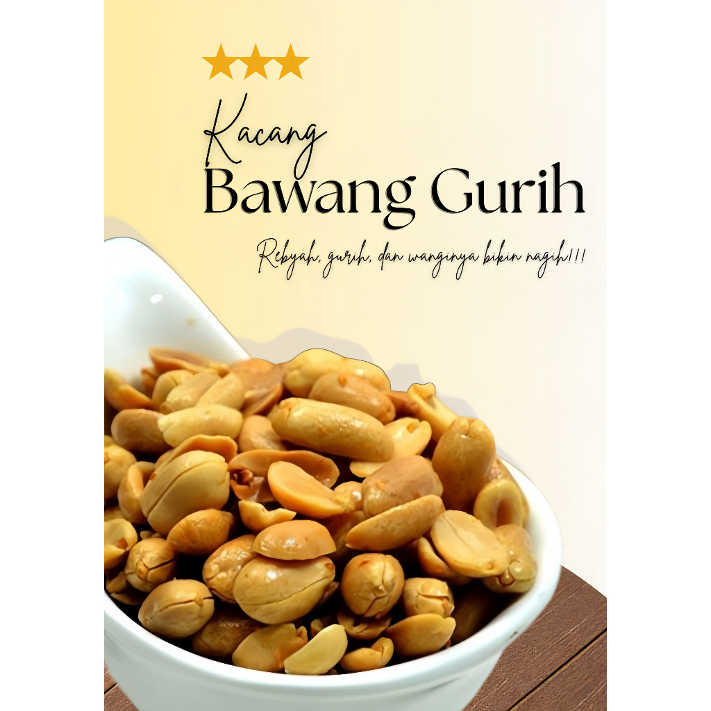 

kacang bawang goreng 1kg kacang bawang goreng gurih renyah