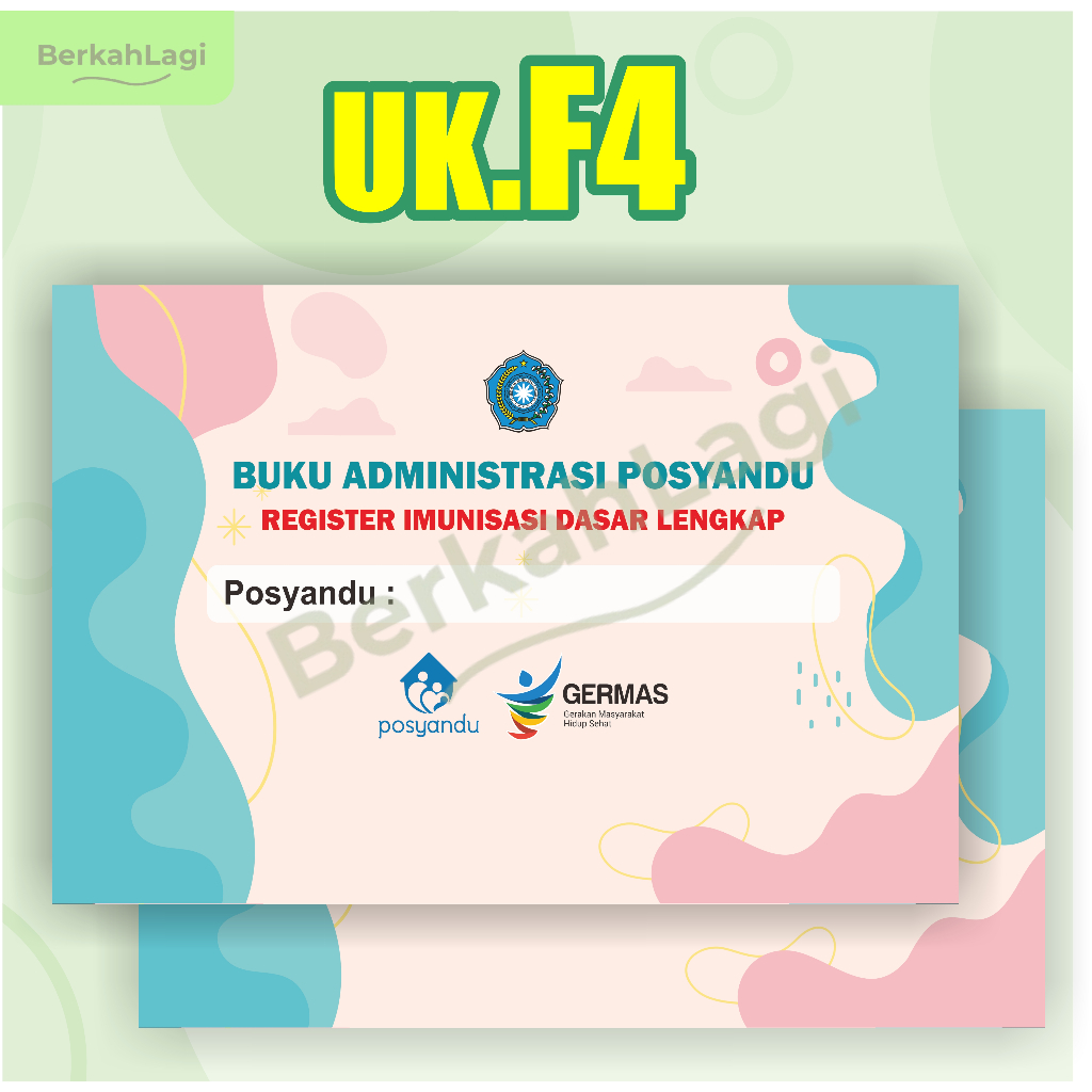 

BUKU POSYANDU, BUKU IMUNISASI, BUKU PKK (REGISTER IMUNISASI DASAR LENGKAP), buku administrasi posyandu