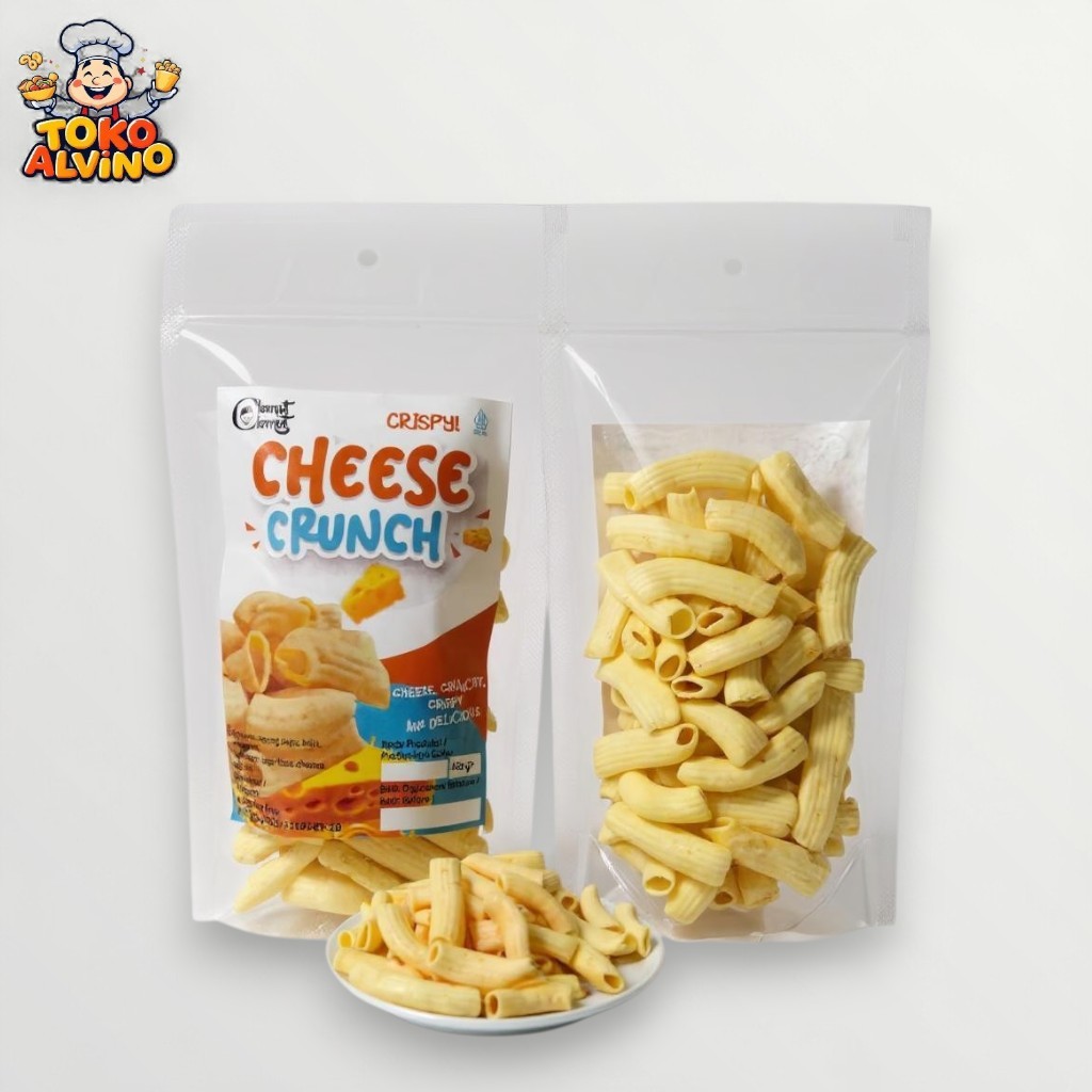 

CHEESE CRUNCH 90GR | MAKARONI KEJU SULTAN, KRIUKNYA NAGIH, KEJUNYA GAK SANTAI!