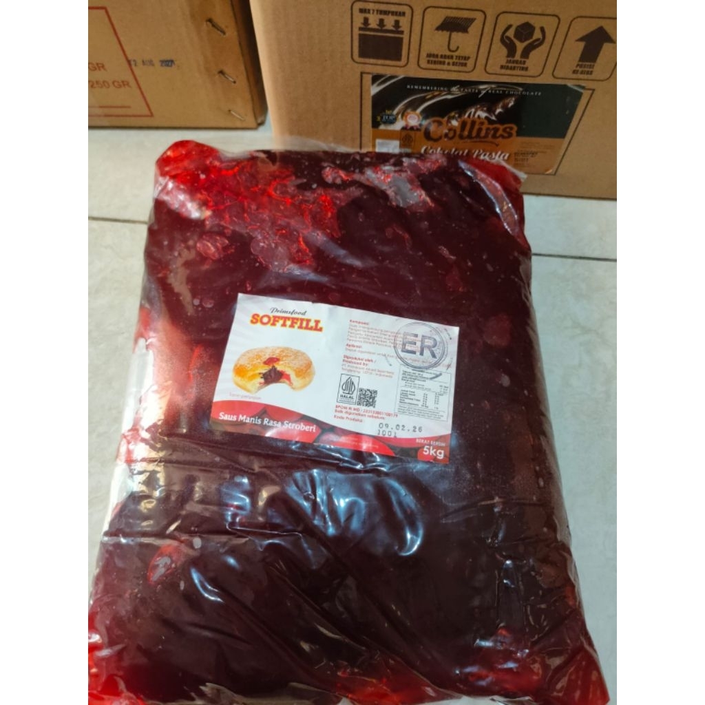 

SELAI STRAWBERRY ENAK SEGER / STRAWBERRY FILLING