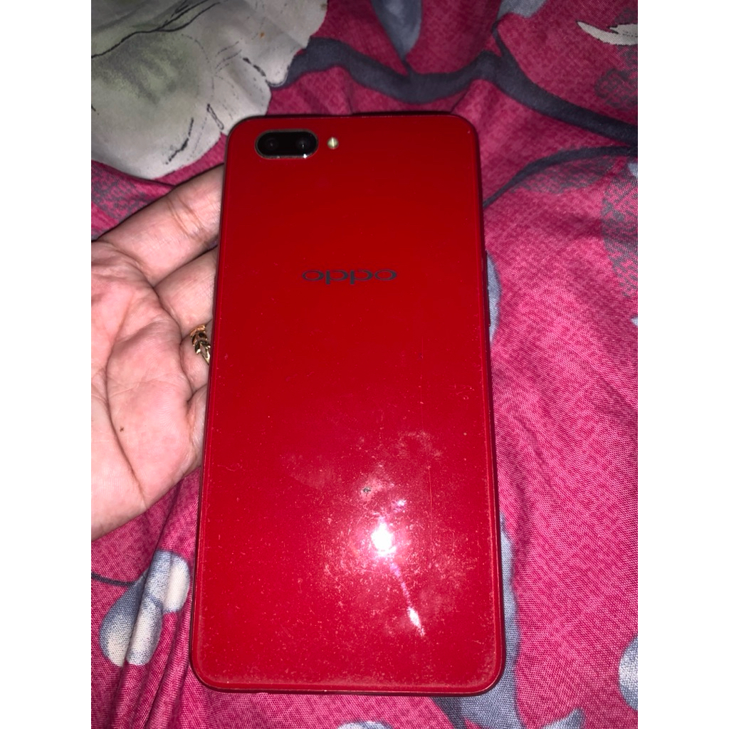 OPPO A3s Merah - Second murah bisa COD