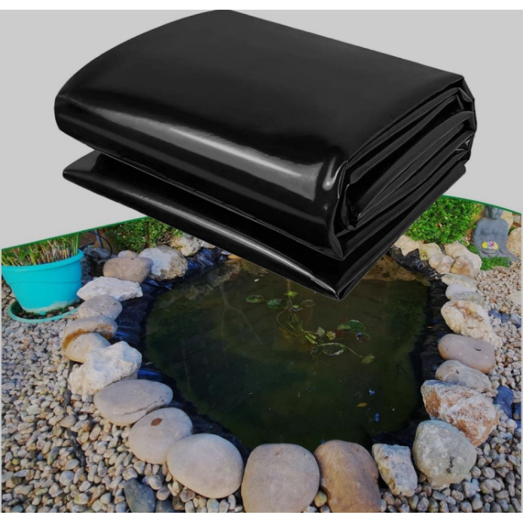 Plastik Hdpe Geomembrane tebal 200/300 micron ( Terpal Tambak )