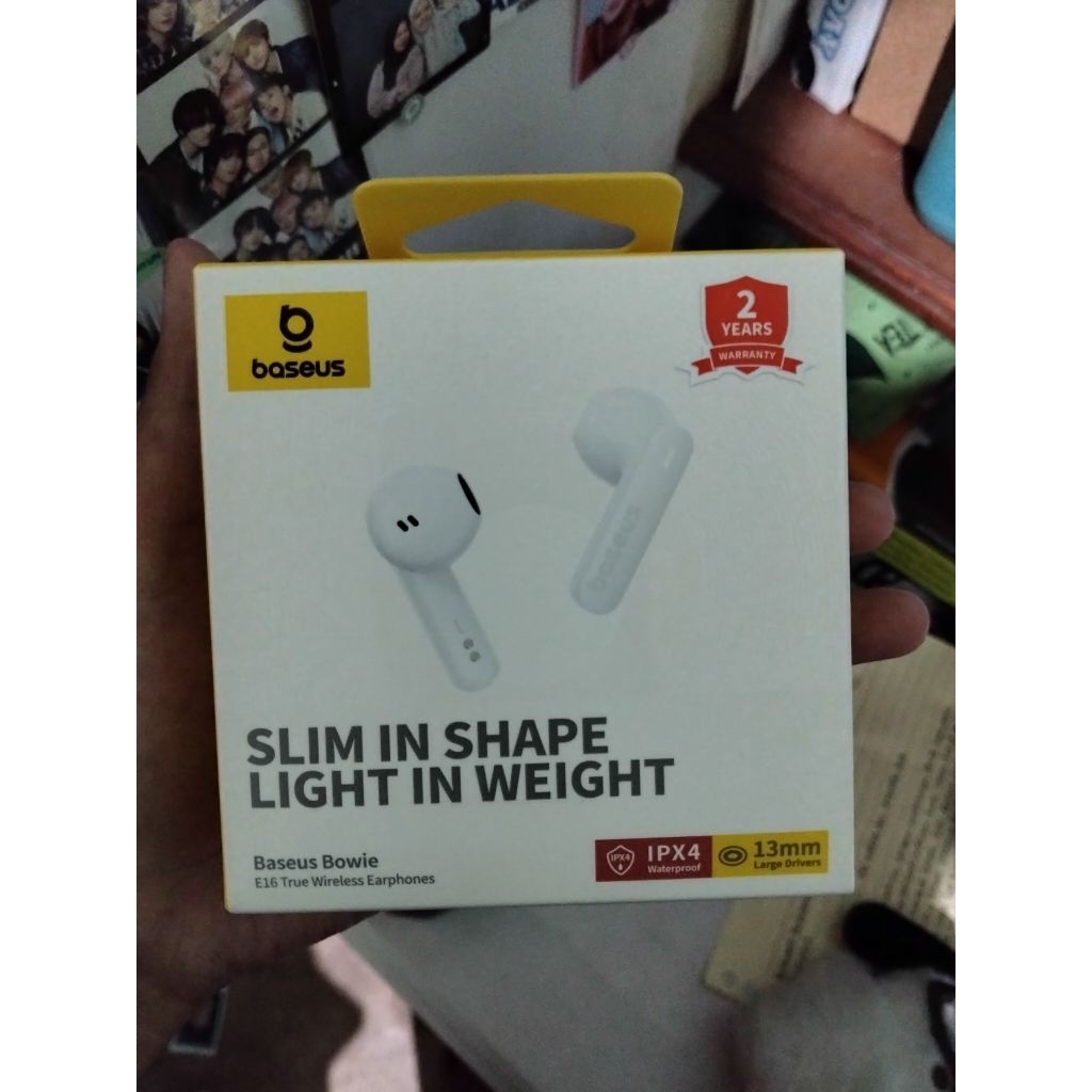 Preloved BASEUS TWS Bowie E16 true wireless earphones ipx4 waterproof