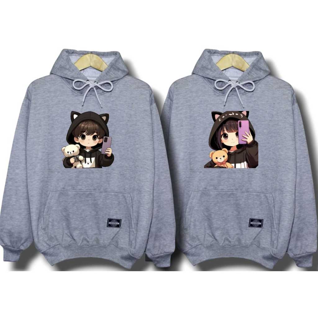 ZEYYA sweater couple pasangan / sweater couple pasangan 2 pcs hoodie couple / jaket couple pasangan 