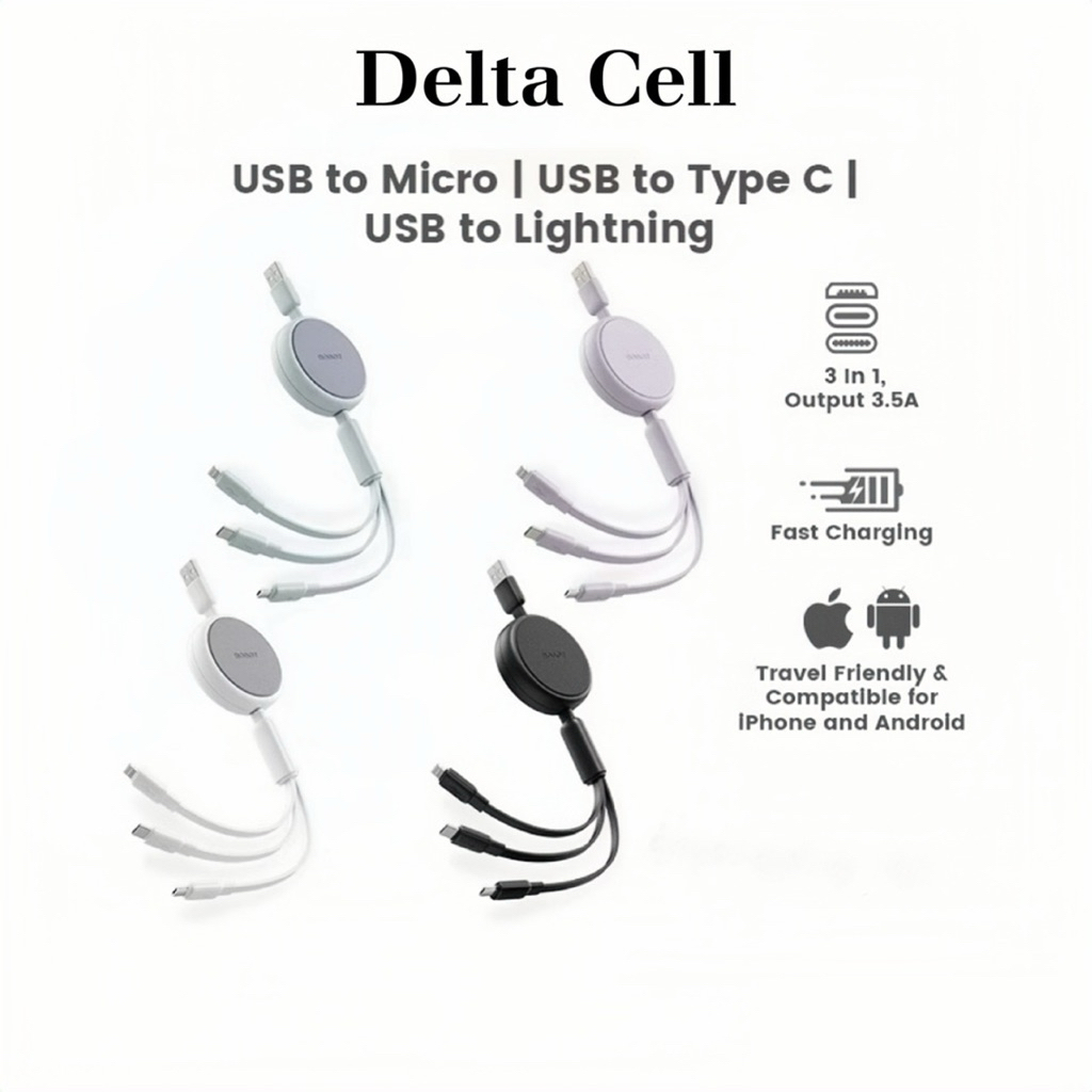 Kabel Data Robot 3 in 1 RAS01