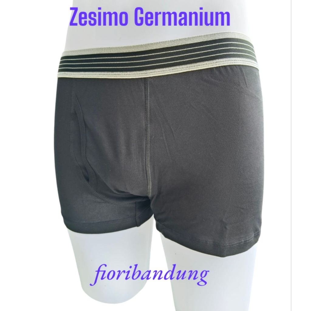 FIORI Boxer ZESIMO GERMANIUM Black | Celana Dalam Celana Boxer Pria