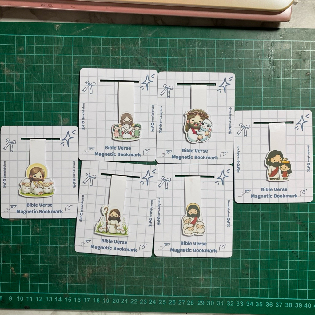 

Magnetic Bookmark | Pembatas Buku Magnet | Christian Edition