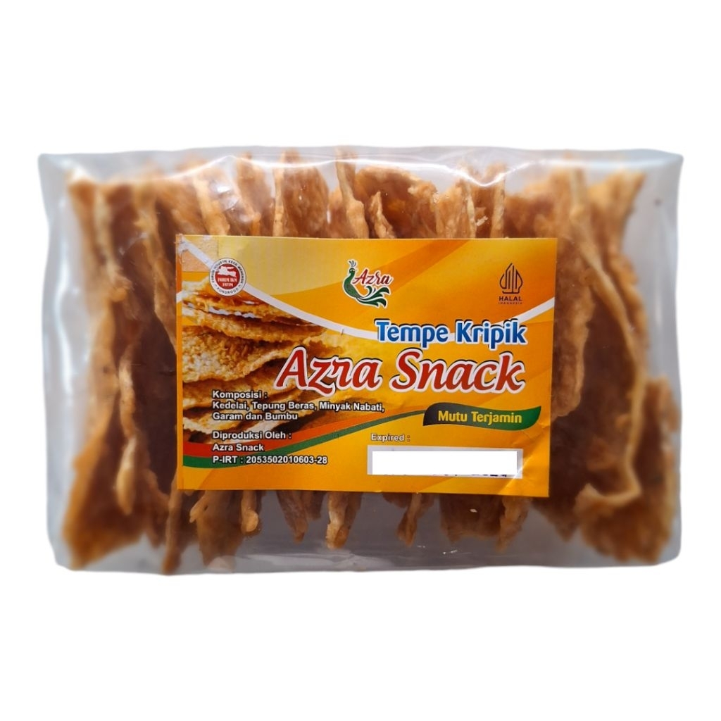 

Keripik Tempe Azra Snack Isi 15 Camilan Gurih Renyah Instan Mutu Terjamin