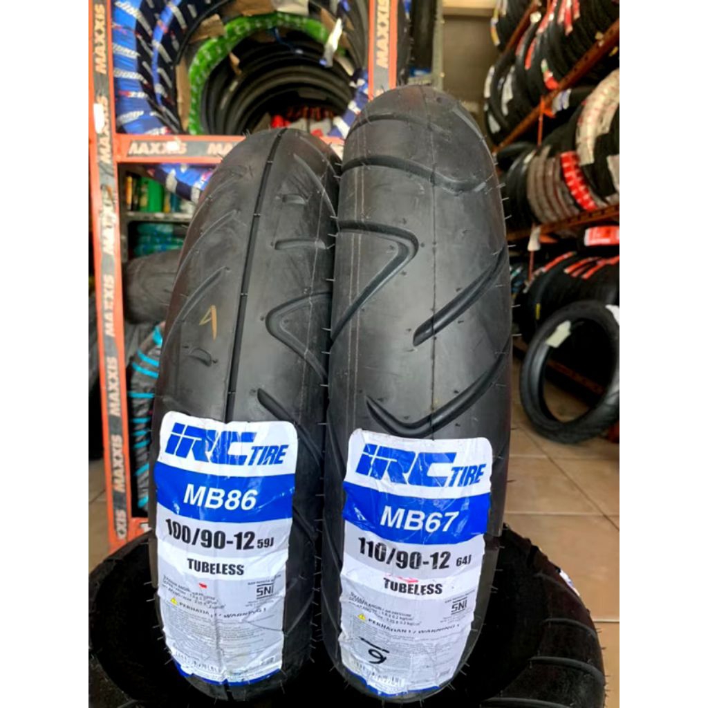 BAN MOTOR SCOOPY UKURAN 100/90 & 110/90-12 Ukir