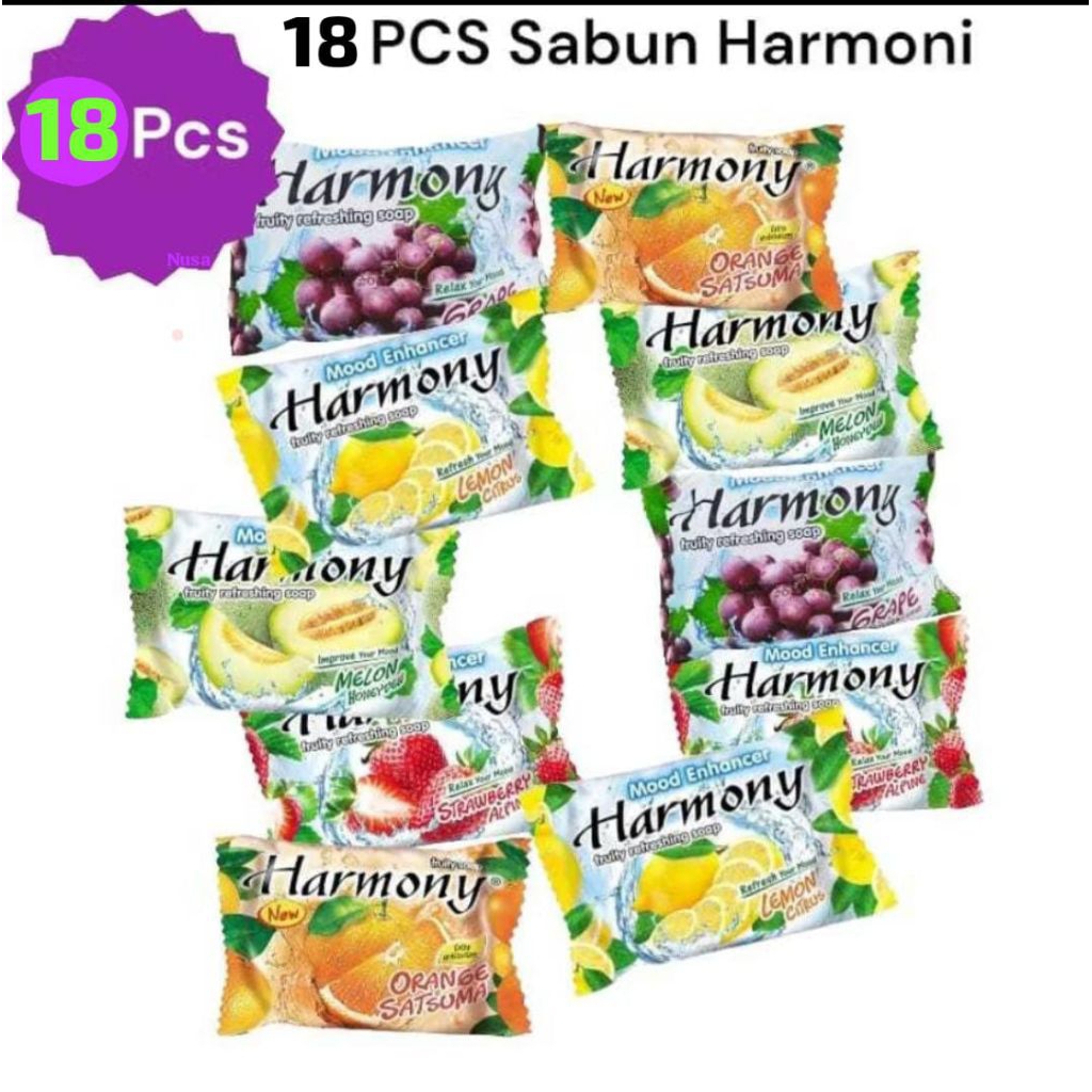 

Paket Hemat [18 Pcs] HARMONY 70gram Aneka Varian | HARMONY TERMURAH