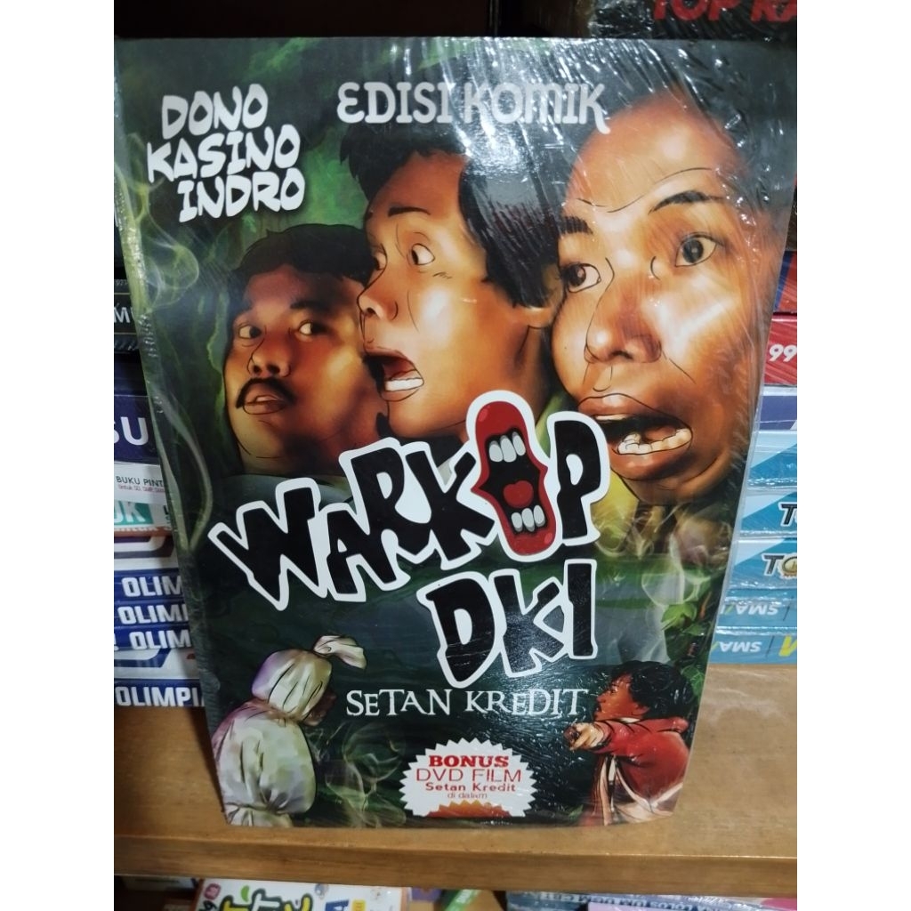 EDISI KOMIK WARKOP DKI SETAN KREDIT ORIGINAL