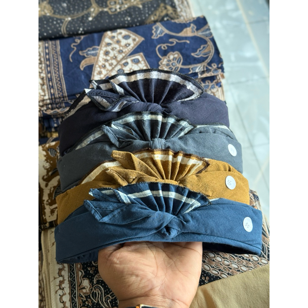 UDENG SEMI INDIGO LIS PUTIH VIRAL // UDENG BATIK INDIGO