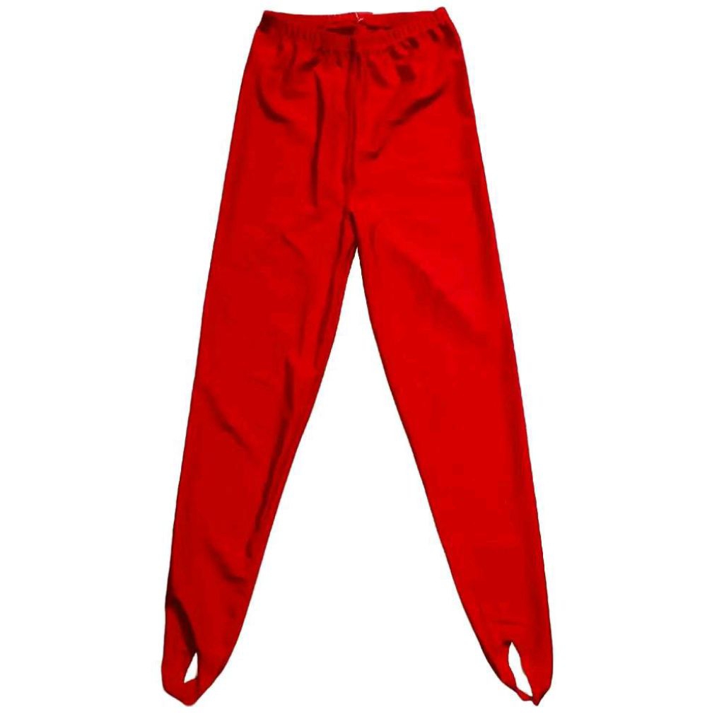 Legging Lycra Kait Injak Spandex Stretch Shinny Stir Up Lykers & Lyra Merah