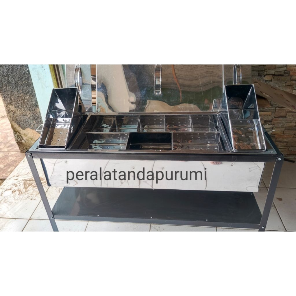 Dandang Bakso Prasmanan Sekat 7 | Dandang Bakso 3 kuah | Tong bakso stenlis