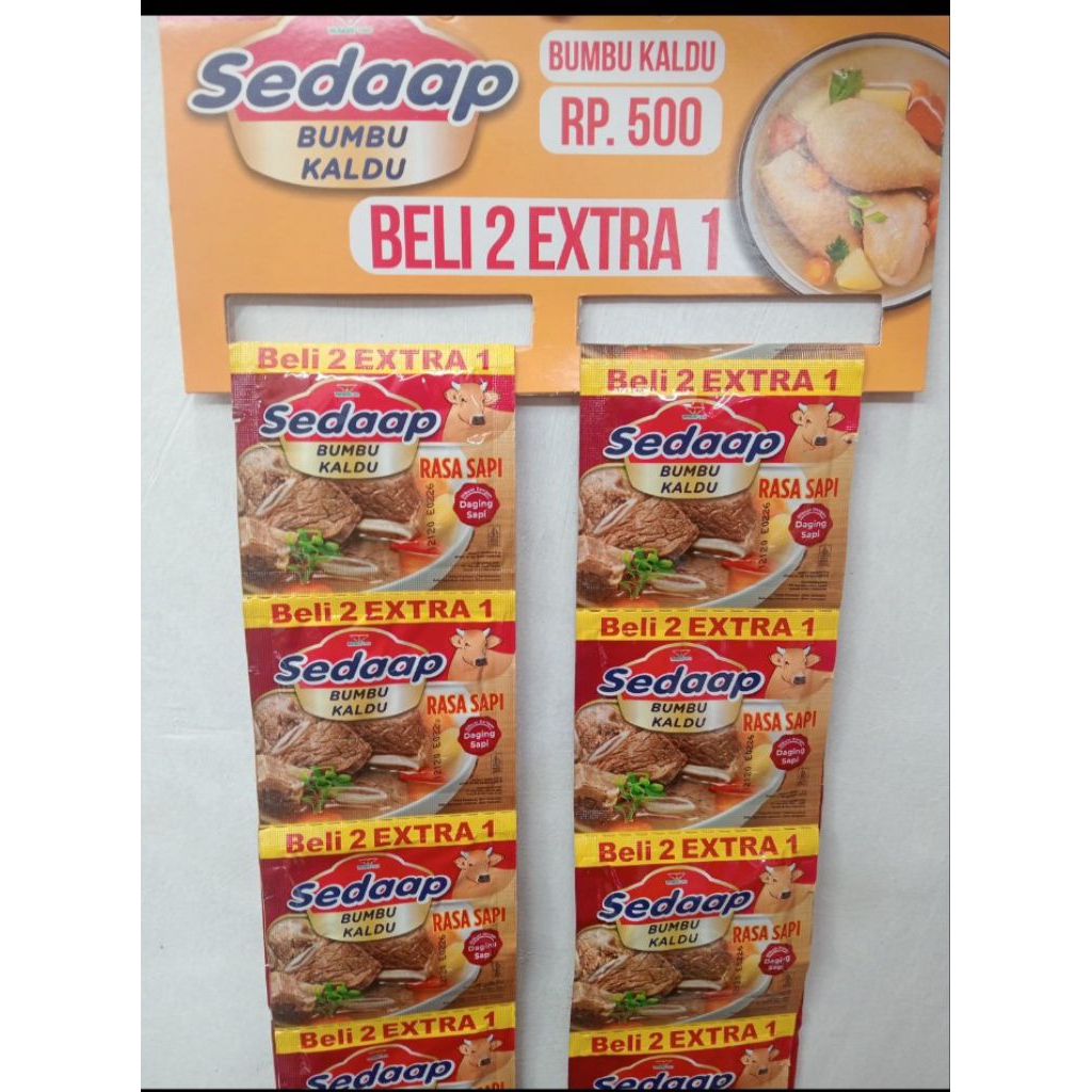 

Sedaap bumbu kaldu renteng penyedao rasa