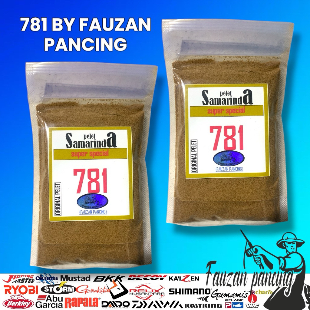 Pelet 781/Peletan BOOM/Pelet Ikan/Pelet Nila/Samarinda/781 By Fauzan Pancing