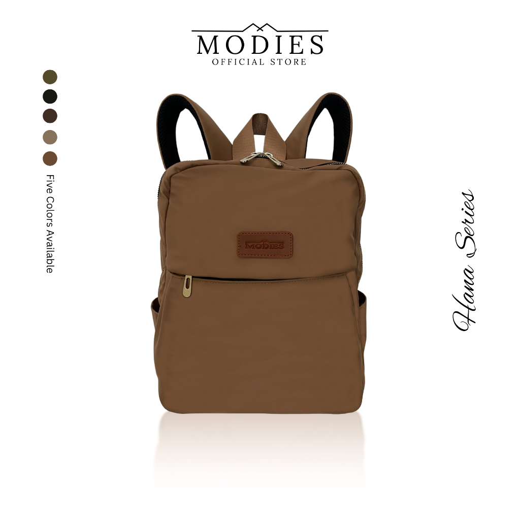 MODIES - Tas Ransel Backpack Wanita Hana Mocca