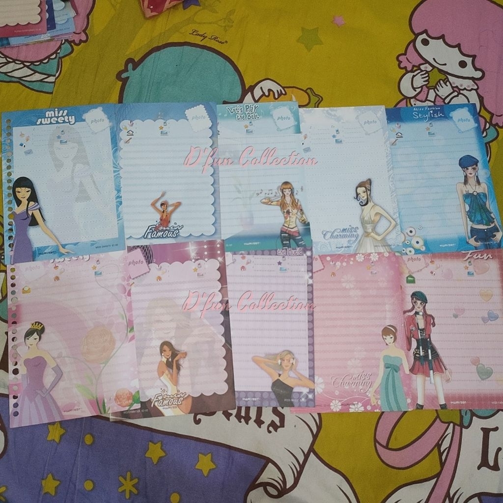 

[MIN PEMBELIAN 30K] ISI BINDER MISS HARVEST JADUL LANGKA 20 LUBANG