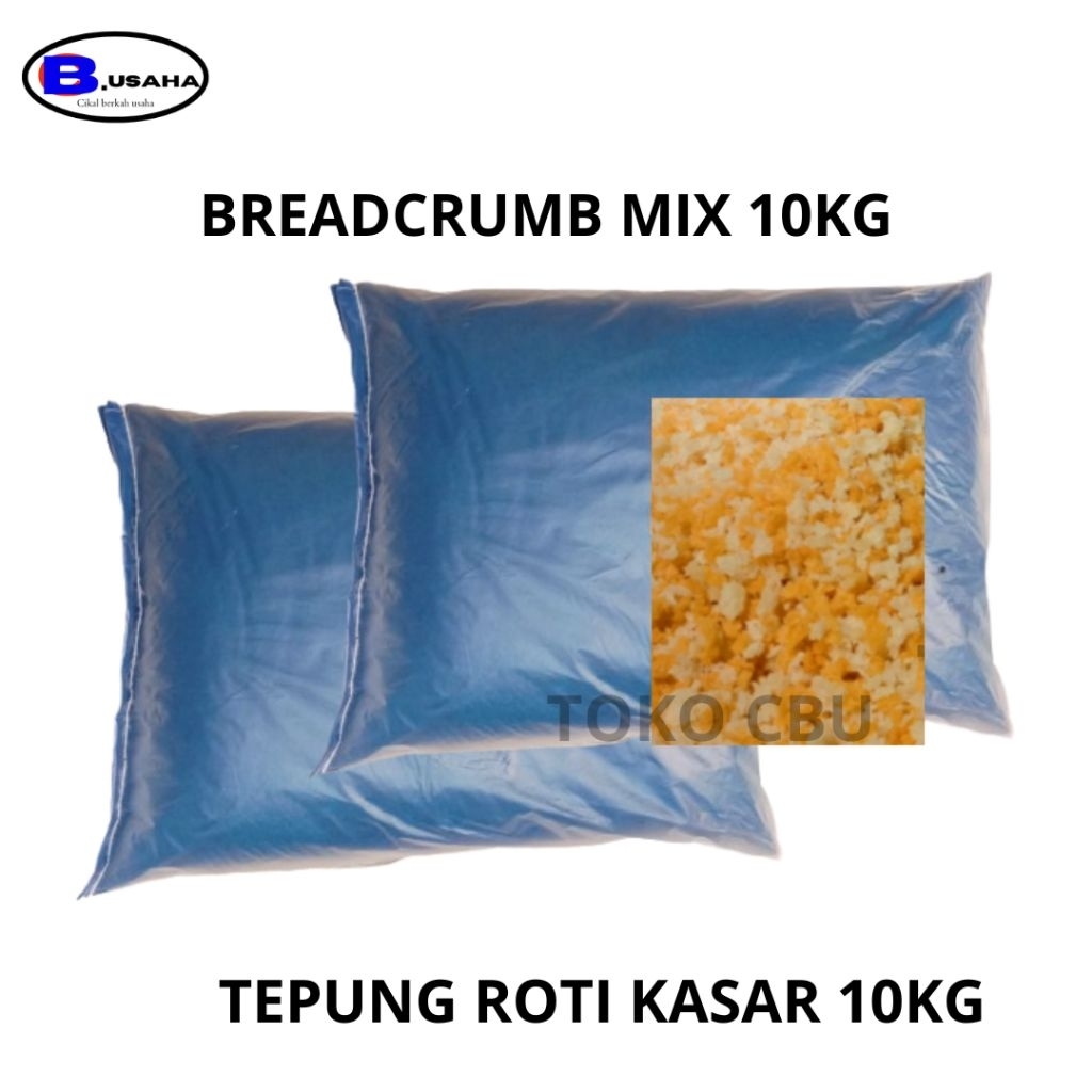 

Tepung Roti Kasar Breadcrumb Mix Karung 10kg