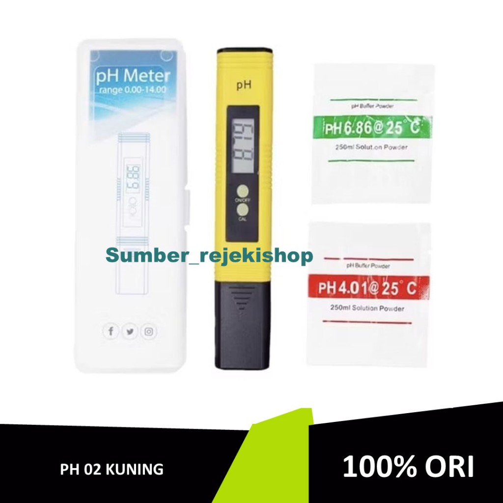 Ph Meter Alat Ukur Air Hidroponik Ph Meter Digital Ph Air Digital Ph