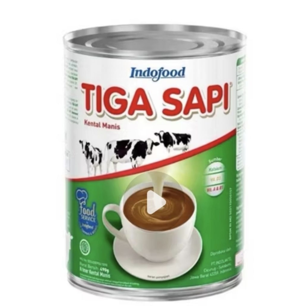 

TIGA SAPI KENTAL MANIS - KRIMER 490GR
