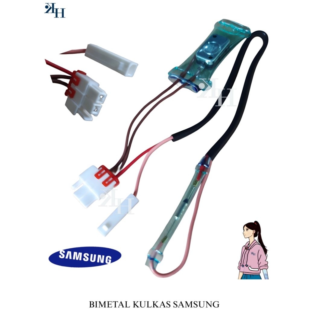 FUSE DEFROST KULKAS SAMSUNG / BIMETAL 2 PINTU
