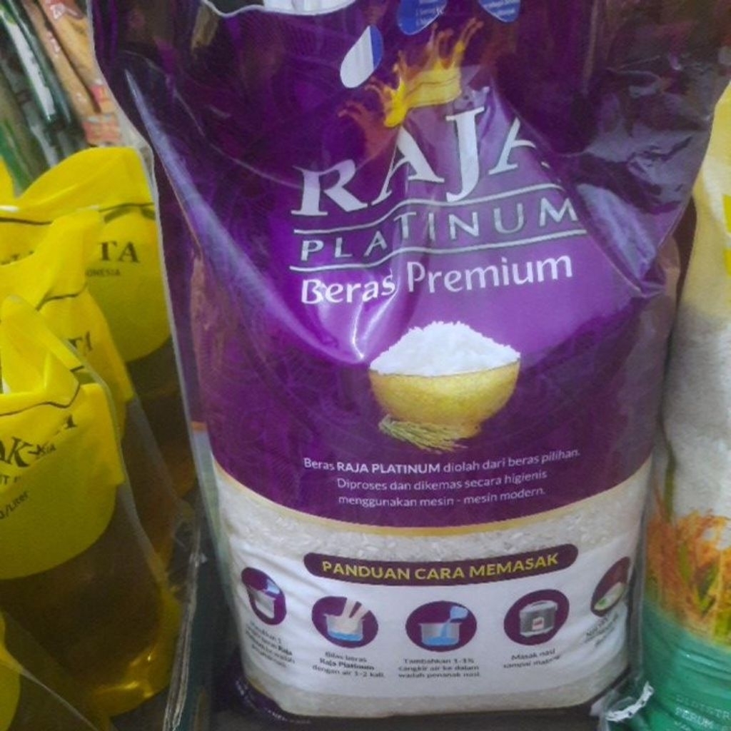 

Beras Raja platinum 5 kg