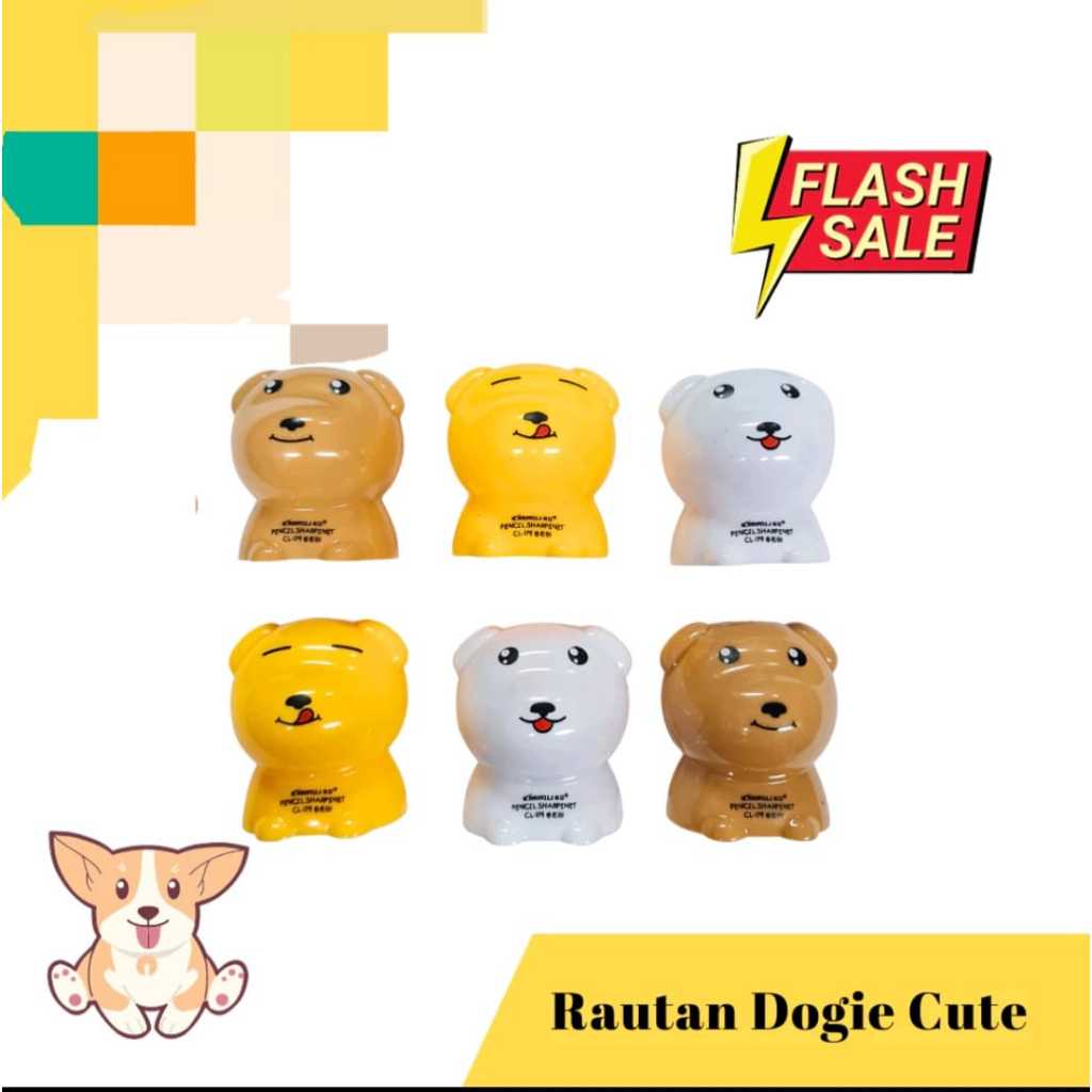 

Kiddypicks - Rautan Pensil Doggie Lucu Sekolah Stationery