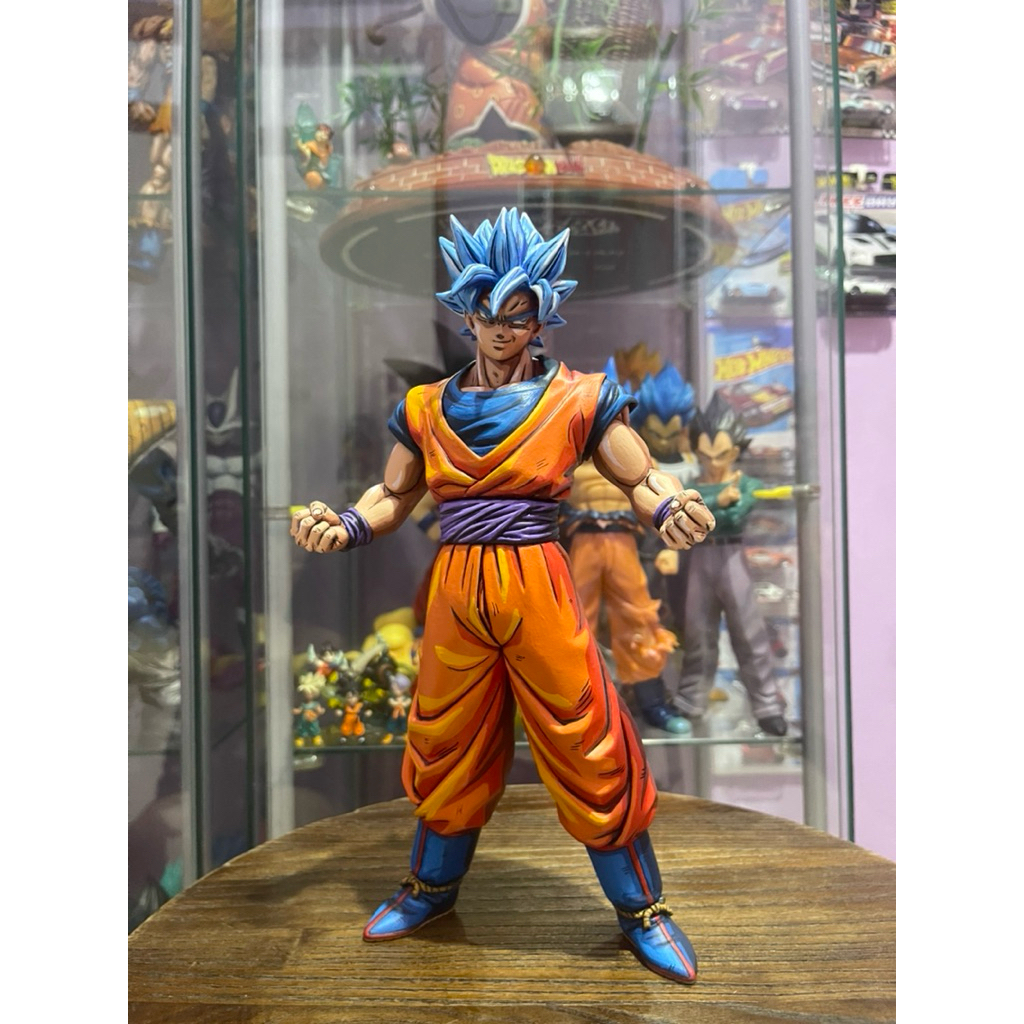 Dragon Ball Msp Goku Blue Repaint Mode manga 2d
