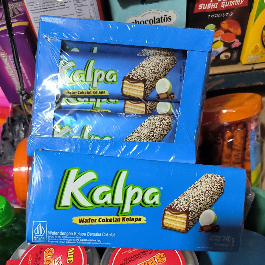 

Kalpa wafer cokkat kelapa