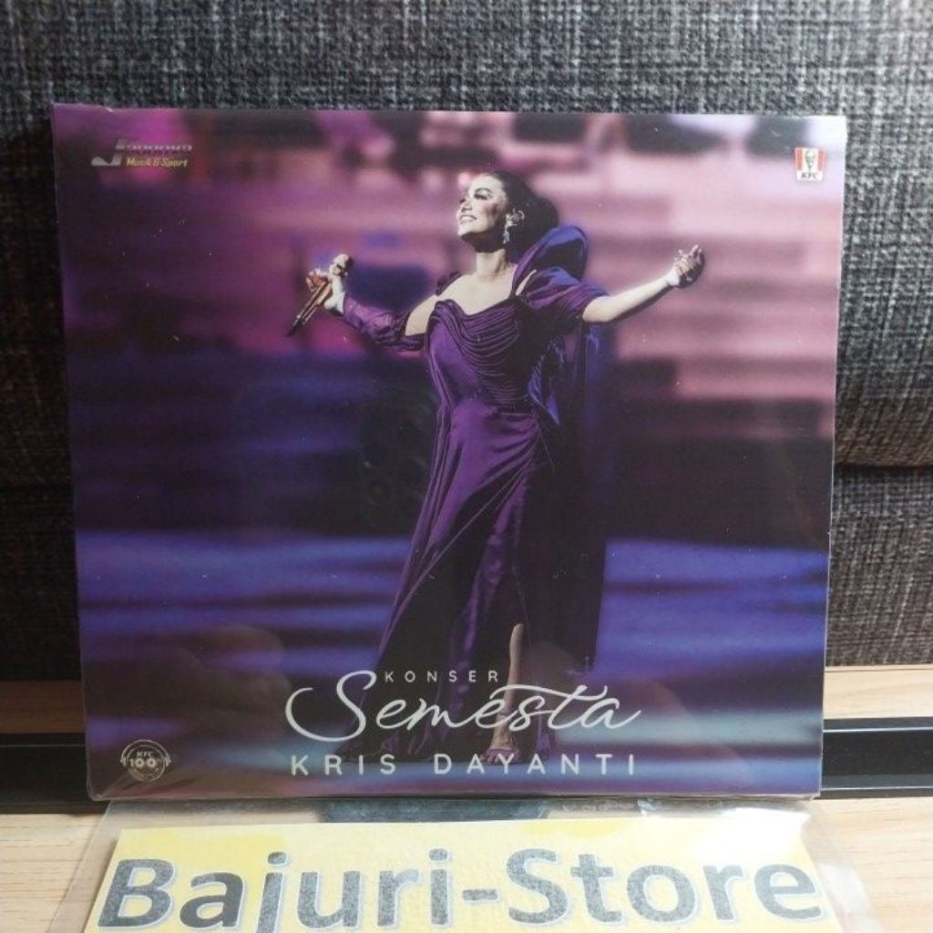 CD "Krisdayanti"/Album "Konser Semesta"/Segel/Sealed/Original
