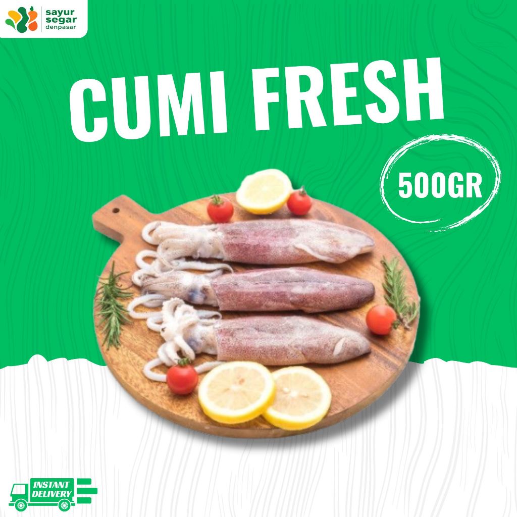 

Cumi Fresh 500gr - Sayur Segar Denpasar