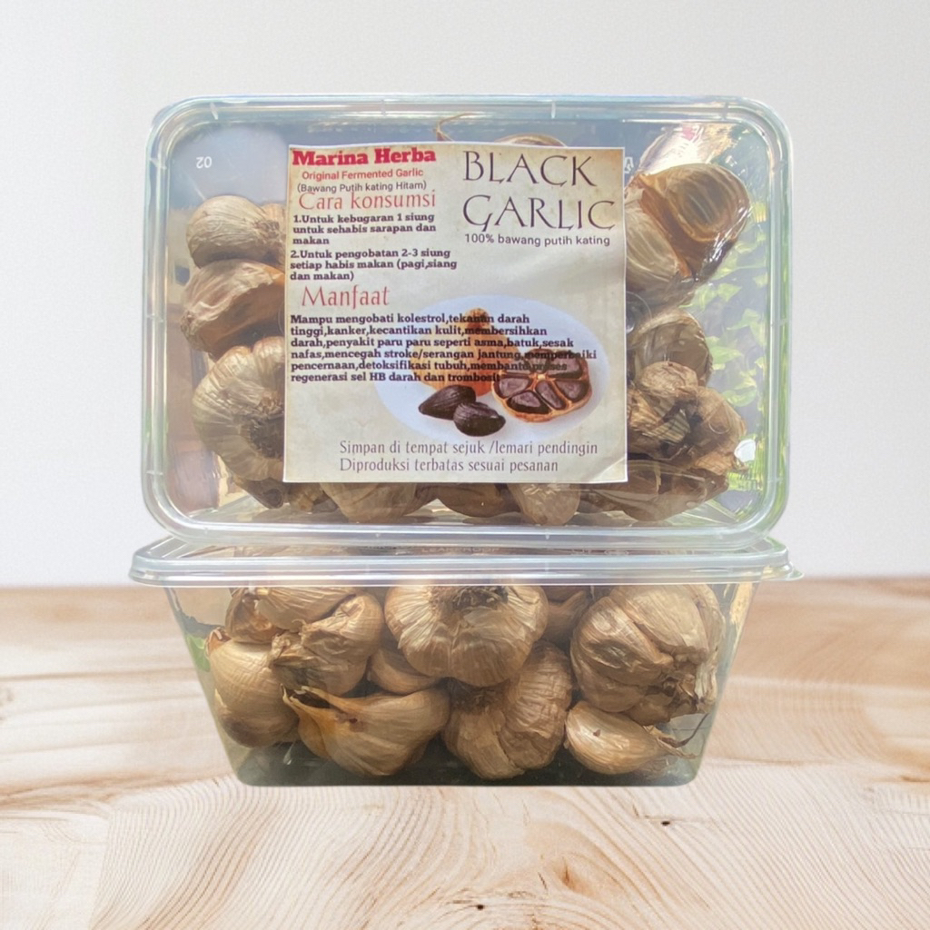 

Black garlic kating 500 gr herbal buat kesehatan